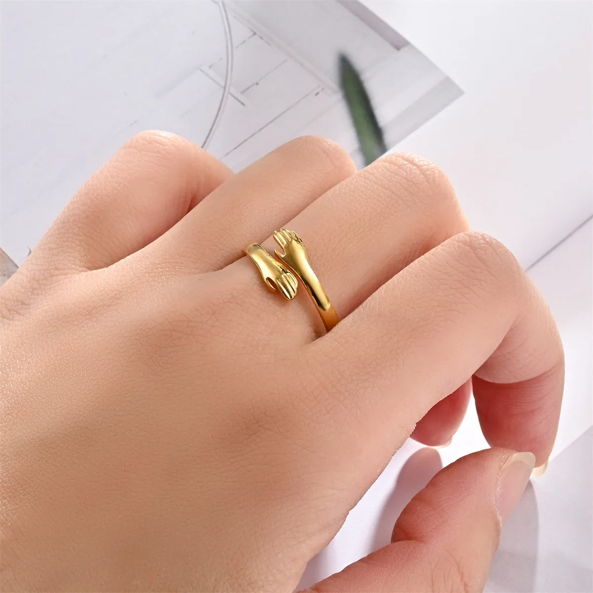 Beautiful Hug Ring
